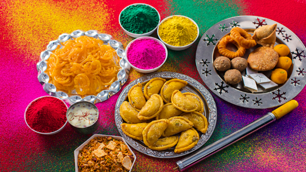 Let’s celebrate the festival of colours with delicious delicacies